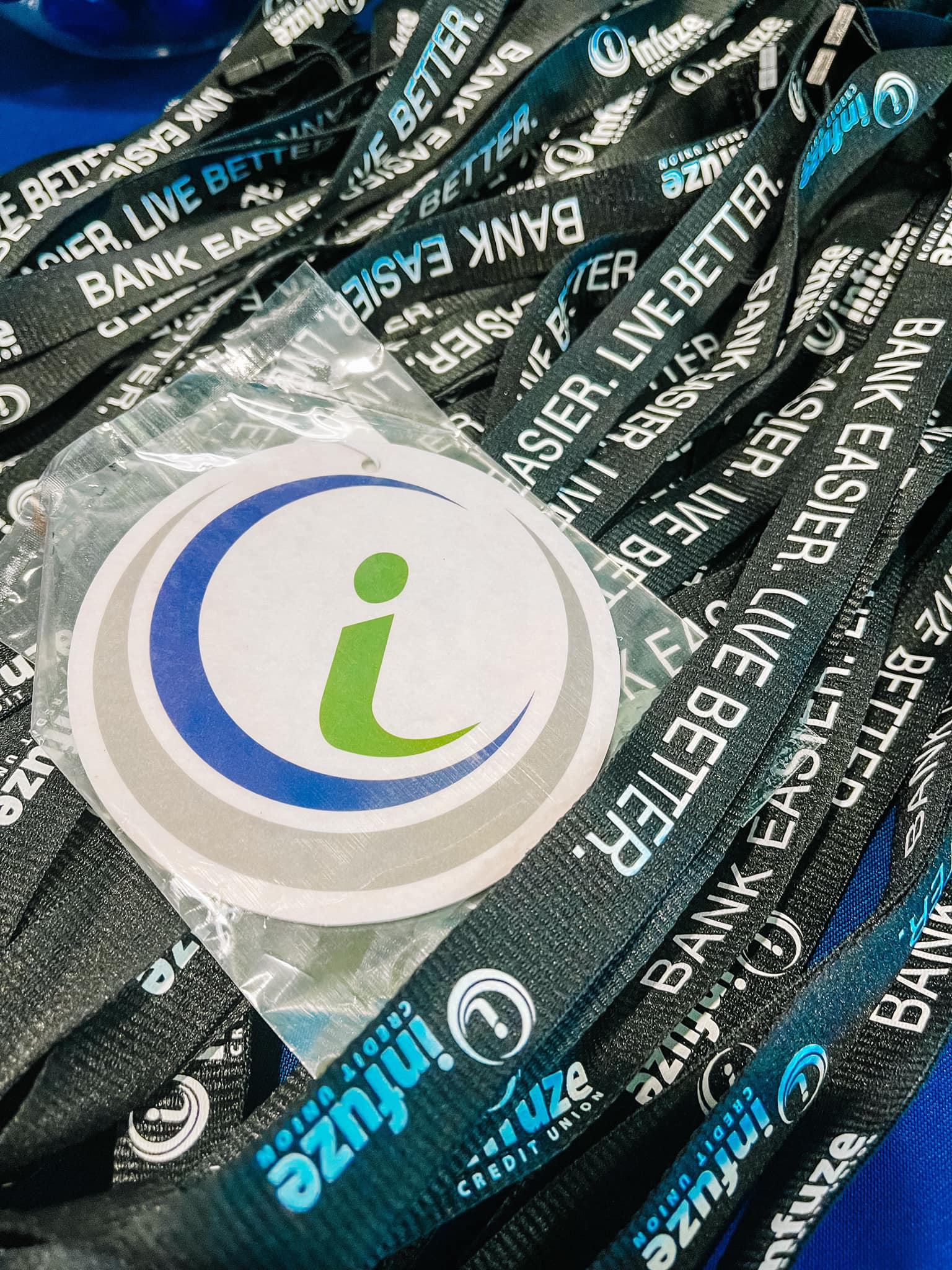 Lanyards.
