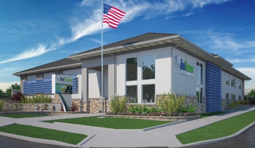 The outside of the Infuze Credit Union Rolla branch.